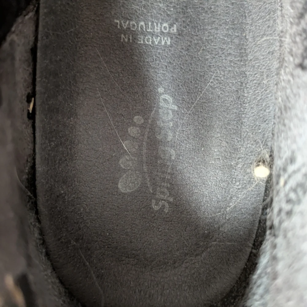 Black Leather Booties By Spring Step - Picture 5 of 7